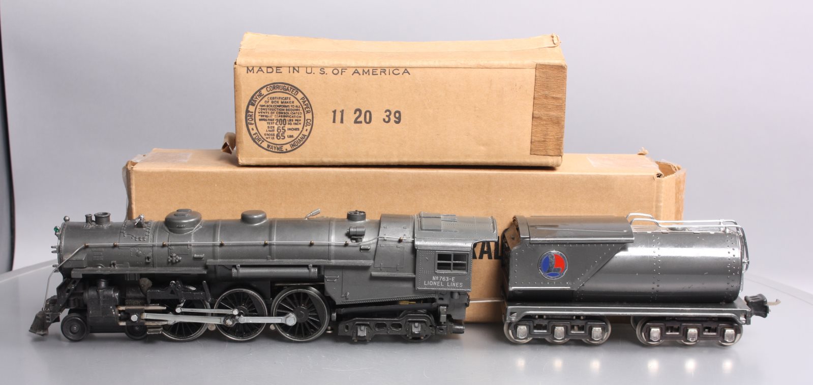 Lionel 763E Vintage O Lionel Lines Semi-Scale 4-6-4 Hudson Steam Loco ...