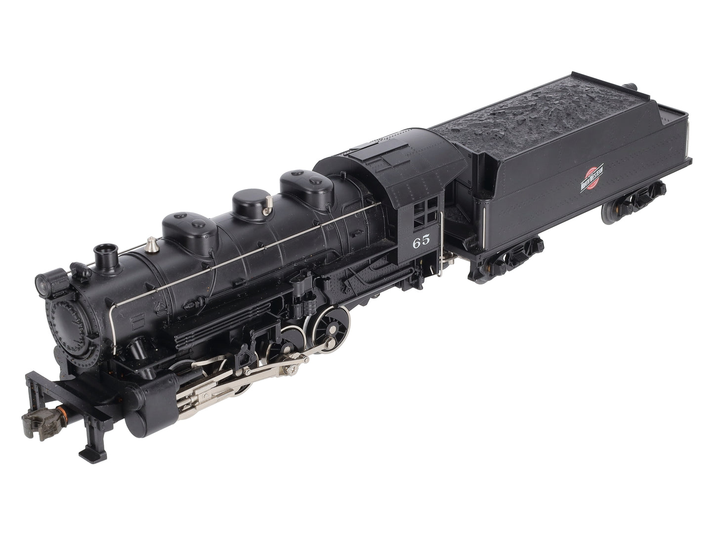 MTH 30-1112-1 O Chicago & Northwestern 0-8-0 Steam Locomotive Switcher w/PS1 #65 EX/Box