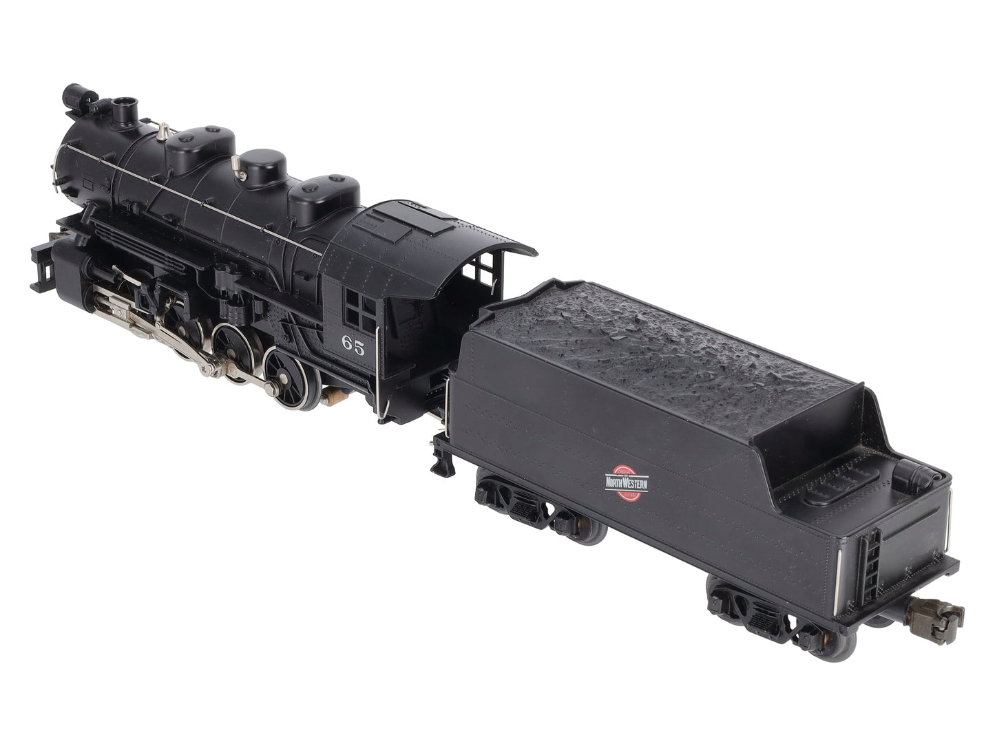 MTH 30-1112-1 O Chicago & Northwestern 0-8-0 Steam Locomotive Switcher w/PS1 #65 EX/Box