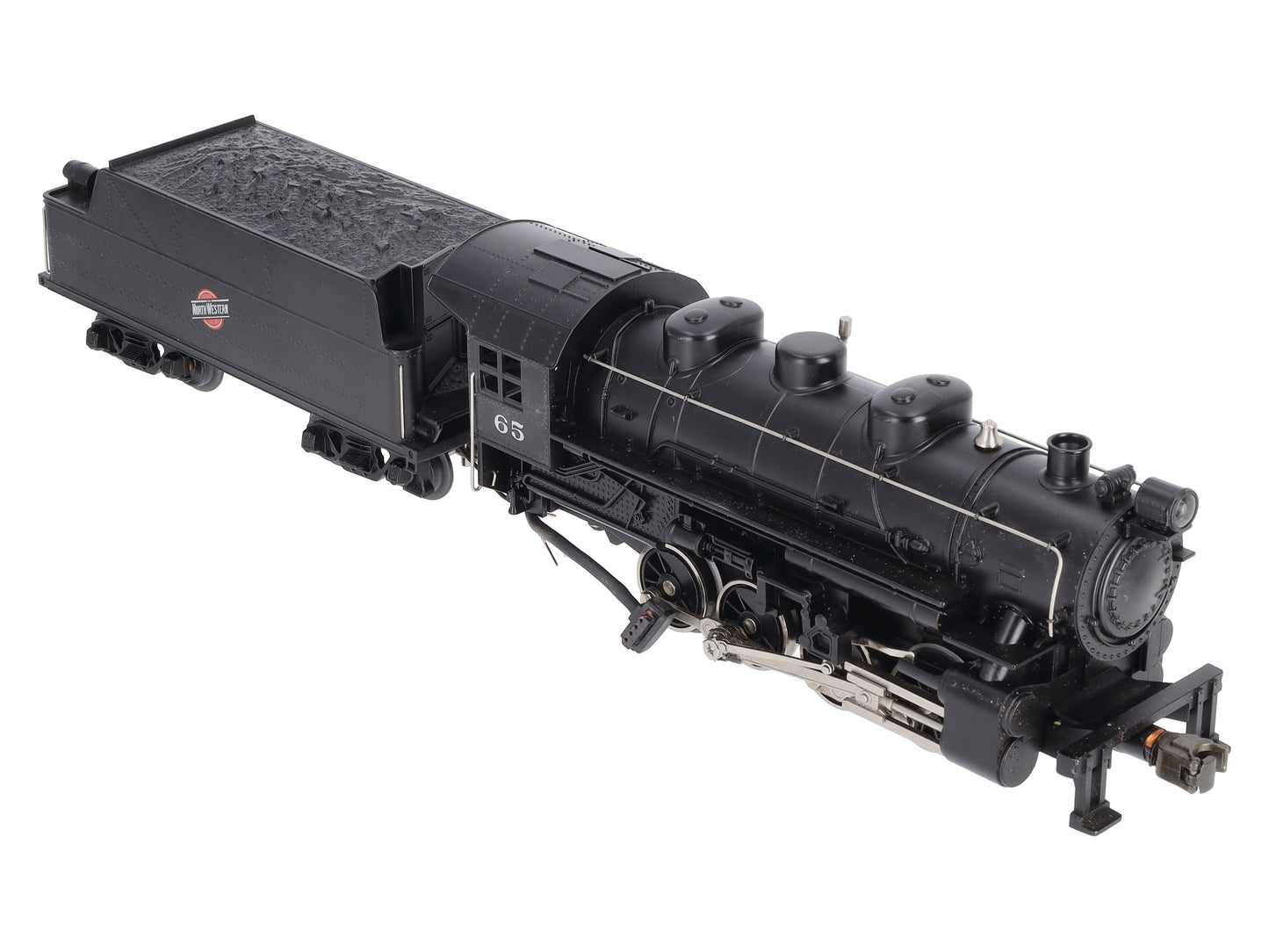 MTH 30-1112-1 O Chicago & Northwestern 0-8-0 Steam Locomotive Switcher w/PS1 #65 EX/Box