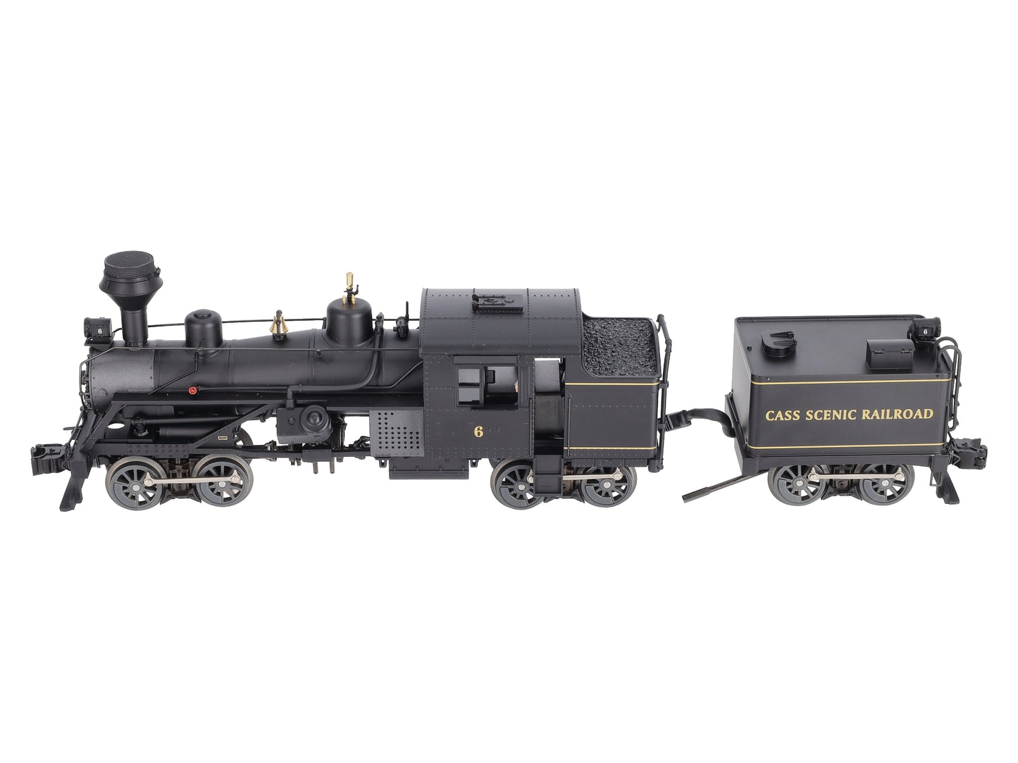 Lionel 6-38061 O Cass Scenic Railroad Heisler Locomotive & Tender #6