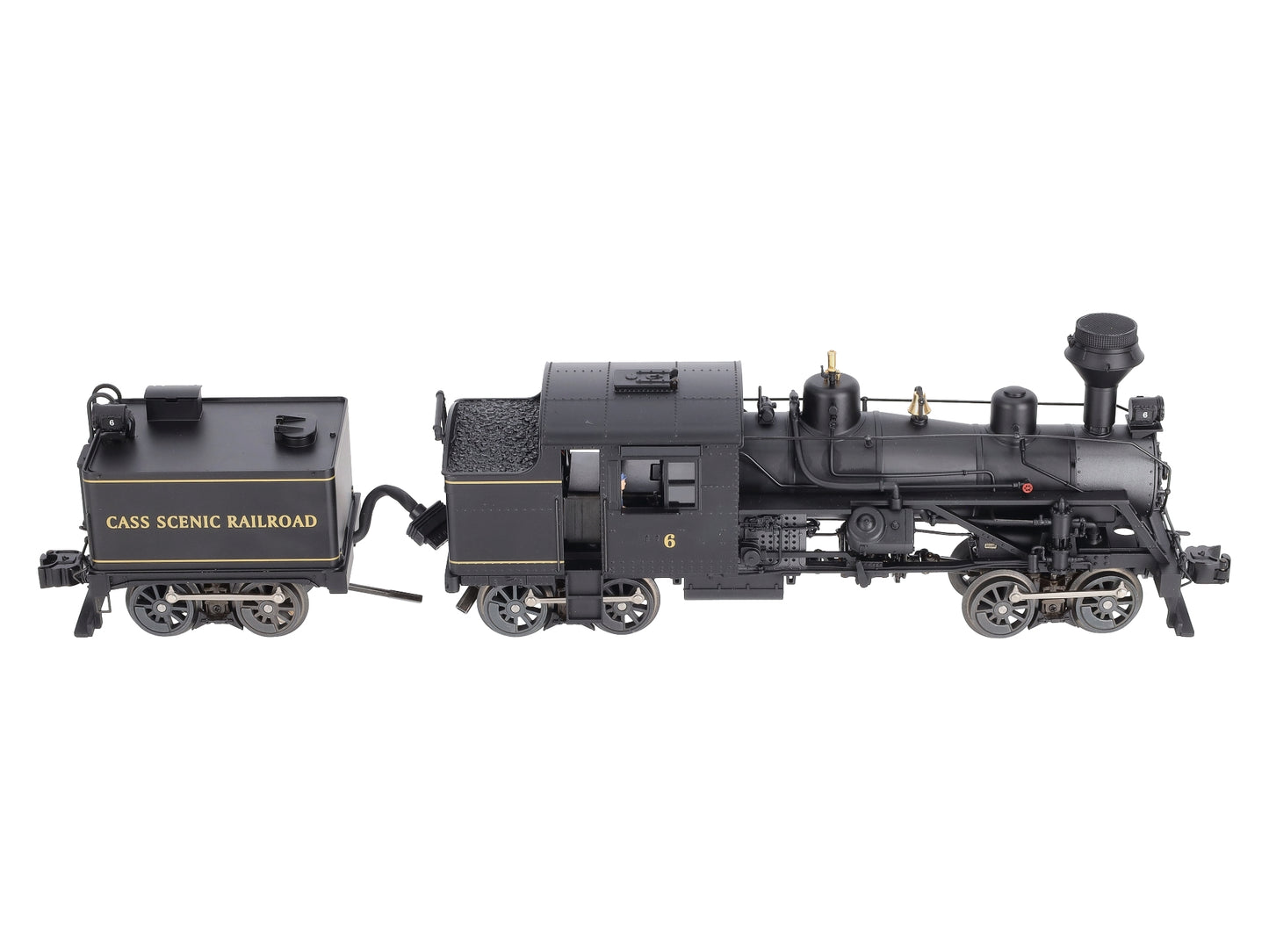 Lionel 6-38061 O Cass Scenic Railroad Heisler Locomotive & Tender #6