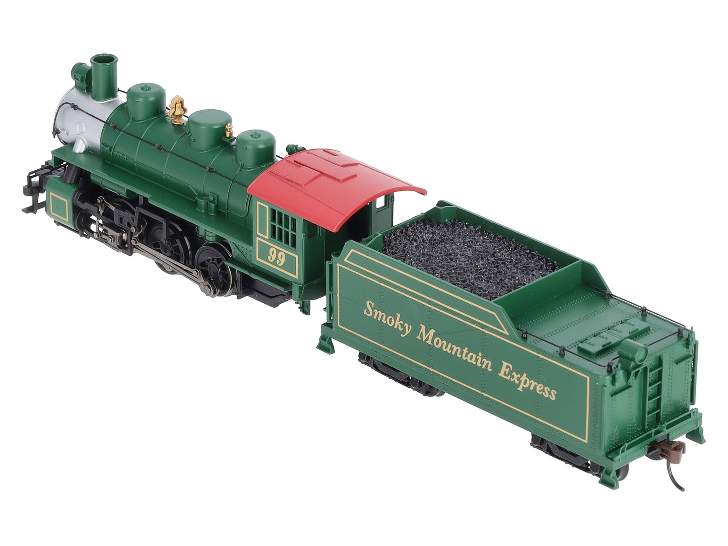 Bachmann 50402 HO Smoky Mountain USRA 0-6-0 Steam Locomotive w/Tender #99