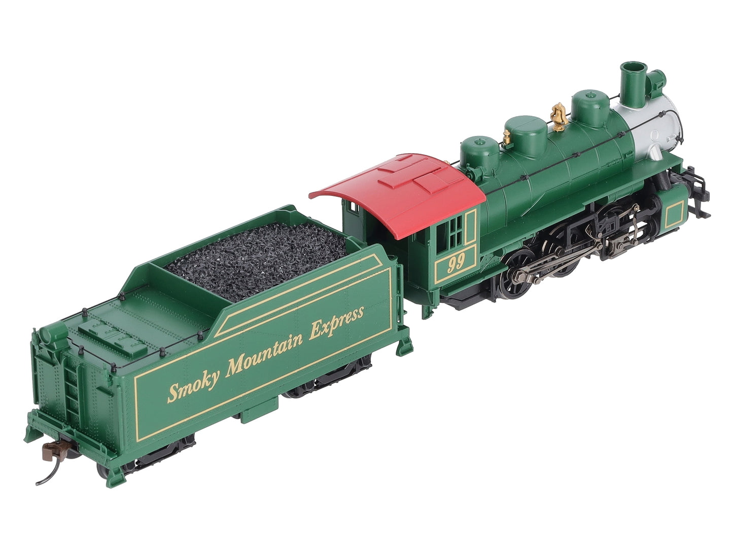 Bachmann 50402 HO Smoky Mountain USRA 0-6-0 Steam Locomotive w/Tender #99