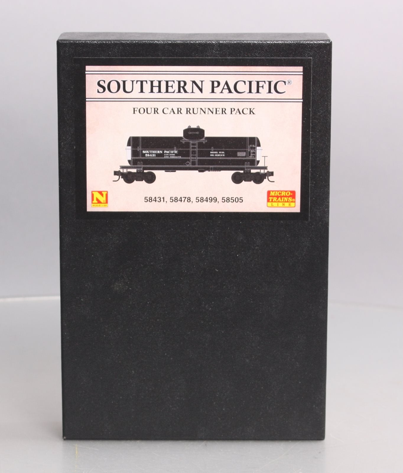 Micro-Trains 99300163 N Scale Southern Pacific Four Car Runner Pack