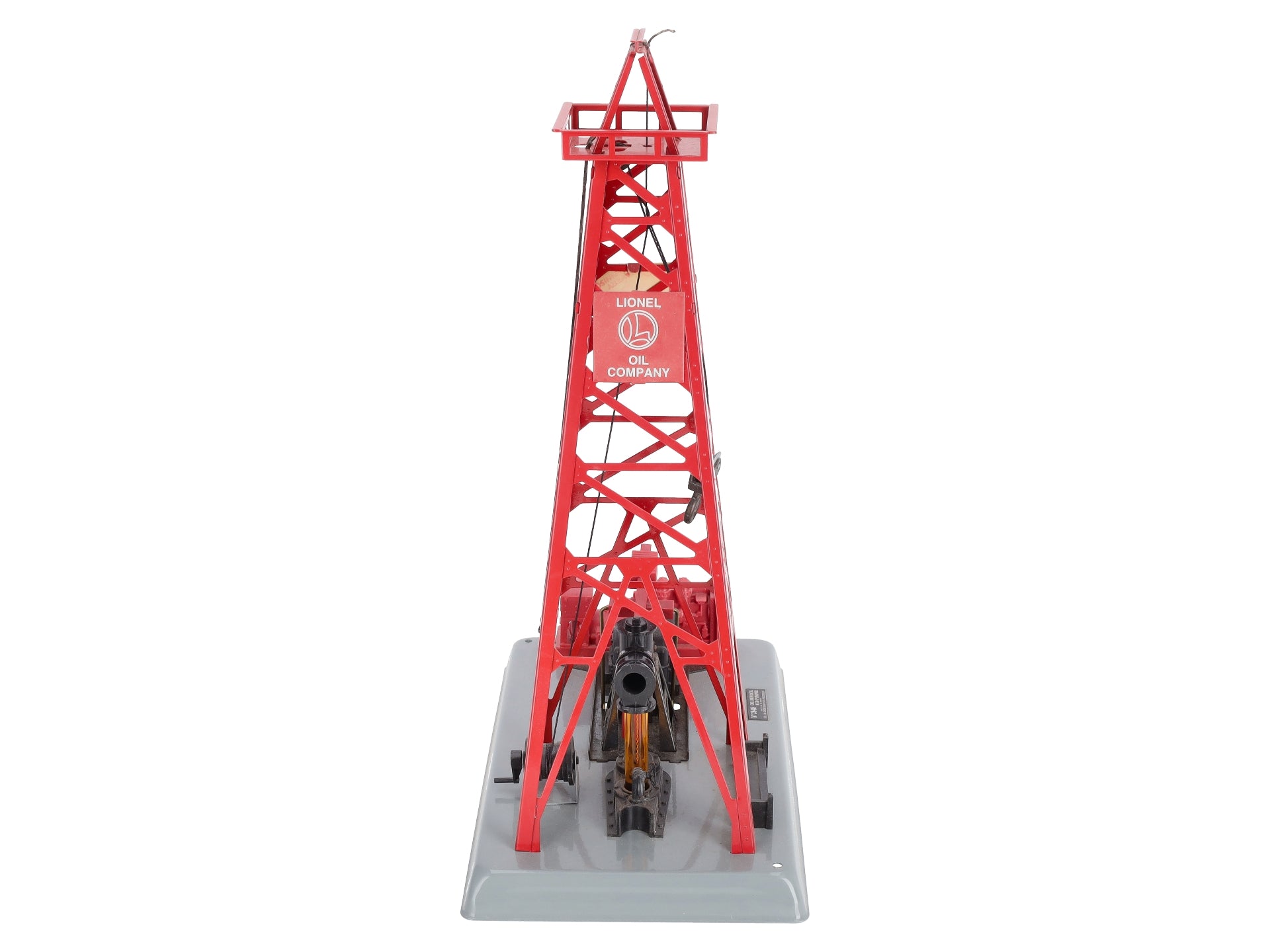 Lionel 455 bubbling oil Derrick store and pumper