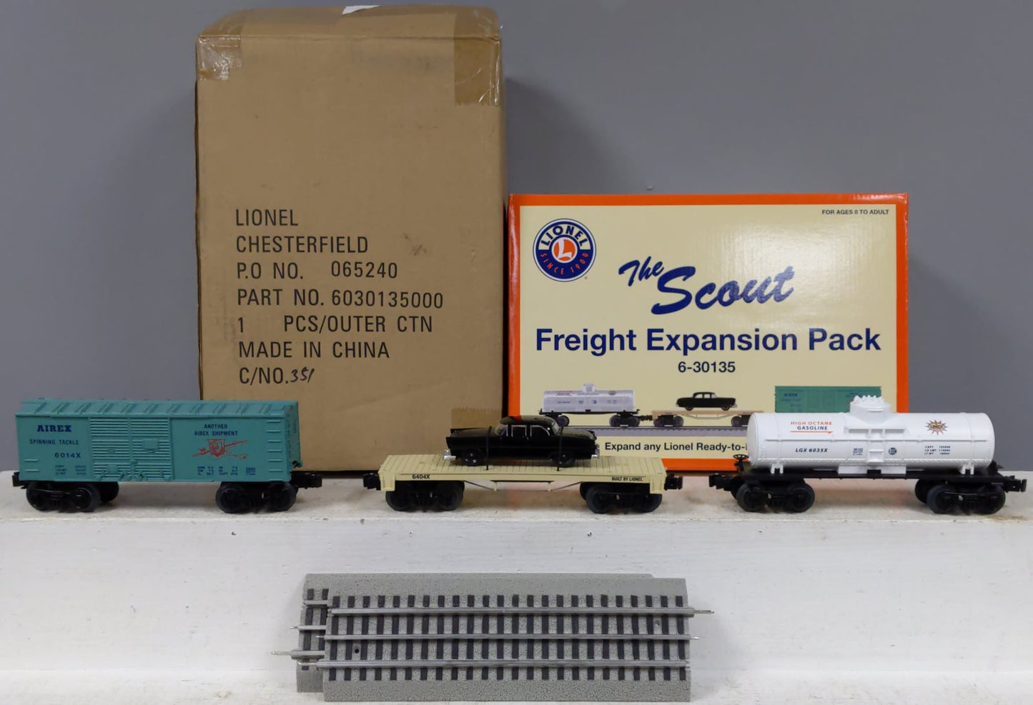 Lionel 6-30135 O Scout Freight Expansion Pack