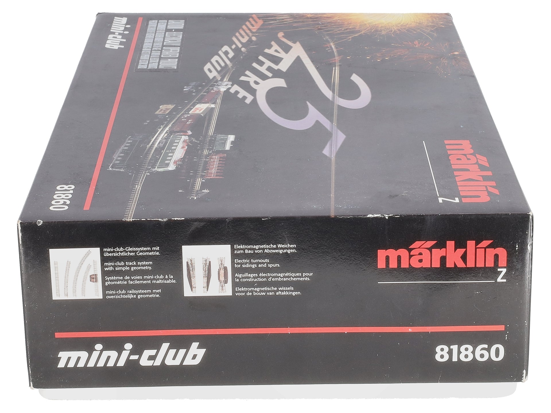 Marklin 81860 Mini-Club Z Gauge Electric Freight Train Set EX/Box – Trainz