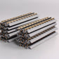 MTH 40-1001 O RealTrax Hollow Rails 10" Straight Track Section (12) EX