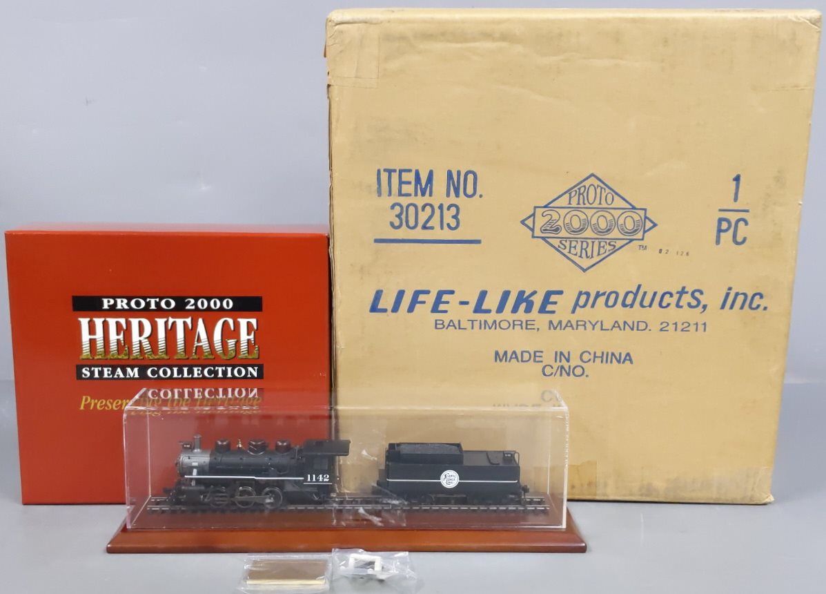 Proto 2000 30213 HO ACL USRA 0-6-0 Steam Locomotive #1142 w/ Display Case LN/Box