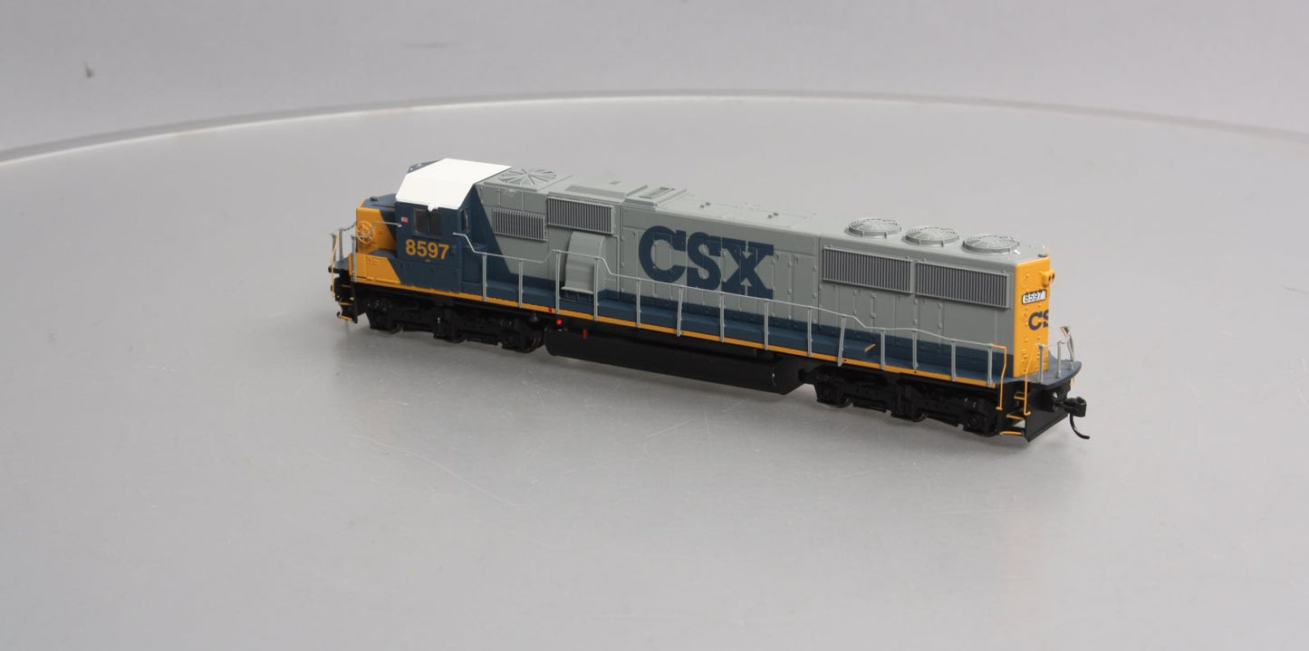 Walthers 910-20369 HO CSX SD50 Diesel Locomotive with ESU Sound/DCC #8597 VG/Box