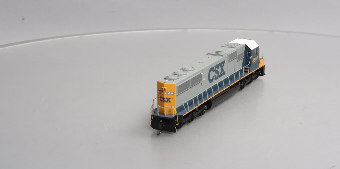 Walthers 910-20369 HO CSX SD50 Diesel Locomotive with ESU Sound/DCC #8597 VG/Box