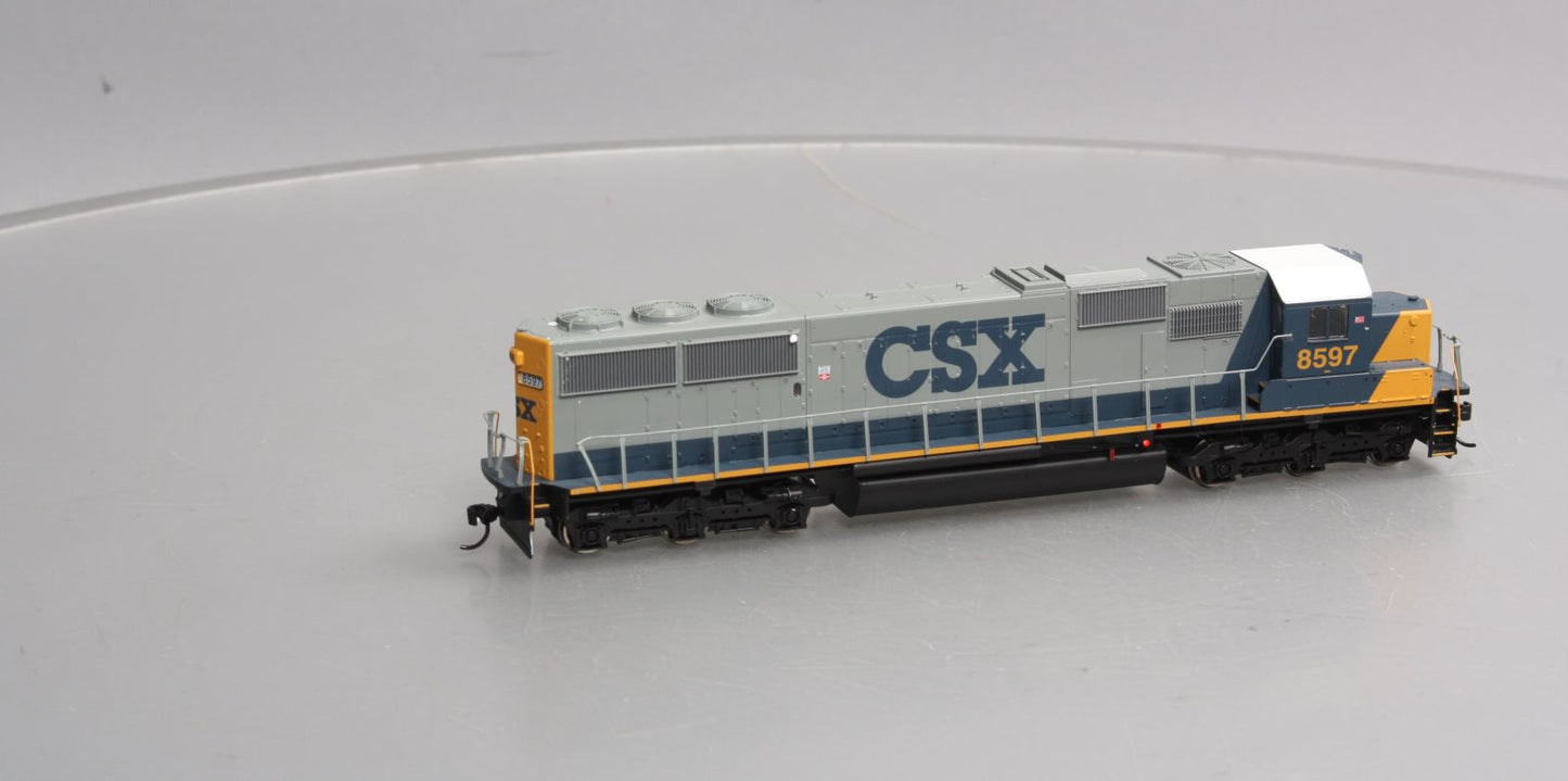 Walthers 910-20369 HO CSX SD50 Diesel Locomotive with ESU Sound/DCC #8597 VG/Box