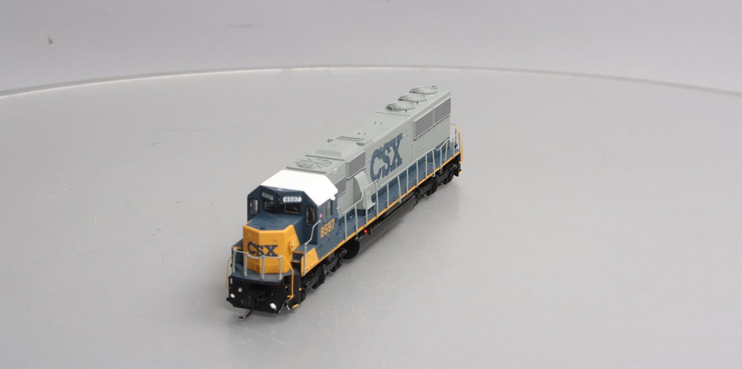 Walthers 910-20369 HO CSX SD50 Diesel Locomotive with ESU Sound/DCC #8597 VG/Box