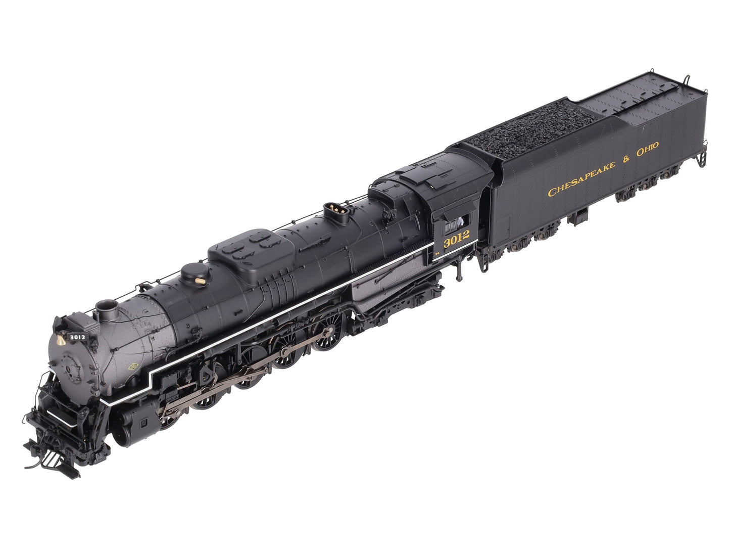 Broadway Limited 4588 HO Chesapeake & Ohio T-1 2-10-4 Paragon3 #3012 w/ DCC