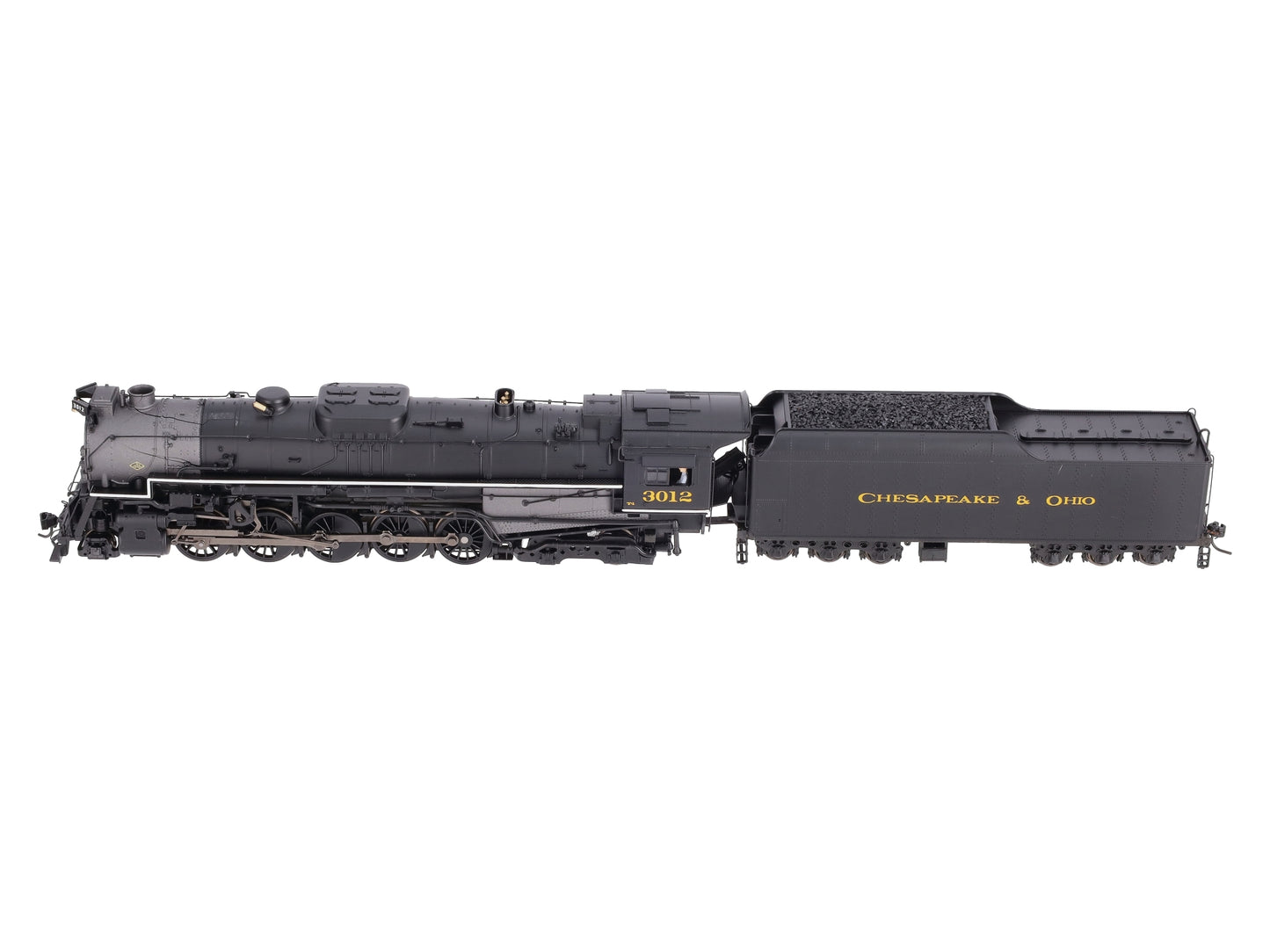 Broadway Limited 4588 HO Chesapeake & Ohio T-1 2-10-4 Paragon3 #3012 w/ DCC