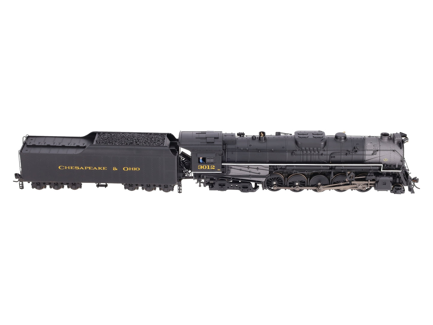 Broadway Limited 4588 HO Chesapeake & Ohio T-1 2-10-4 Paragon3 #3012 w/ DCC