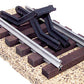 Gargraves 300-BK O Gauge 3 Rail Black Track Bumper