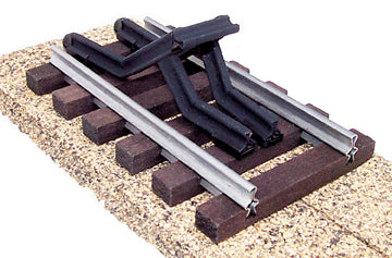 Gargraves 300-BK O Gauge 3 Rail Black Track Bumper