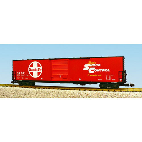 USA Trains R19400A G Santa Fe 60' Steel Boxcar