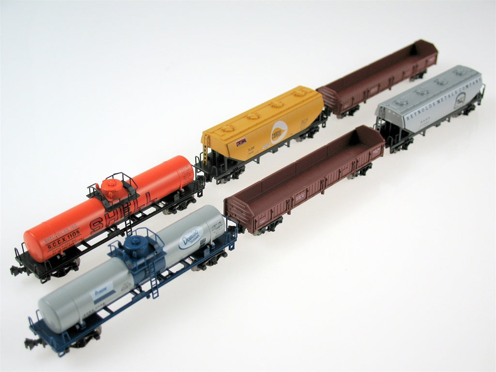 Kato 106 6275 N Mixed Freight Train Set Set of 6