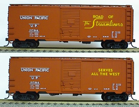 Accurail 3504 HO Union Pacific 40' AAR SD Steel Boxcar