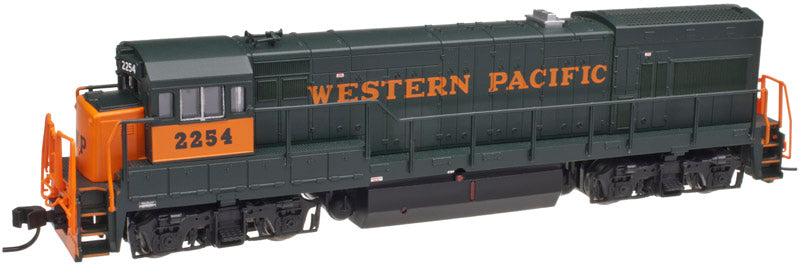 Atlas 40000669 N Scale Western Pacfic U23B Diesel Locomotive #2254