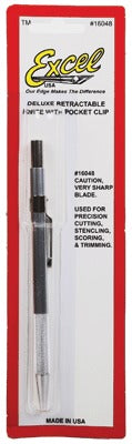 Excel 16048 K48 Deluxe Retractable Pen Knife