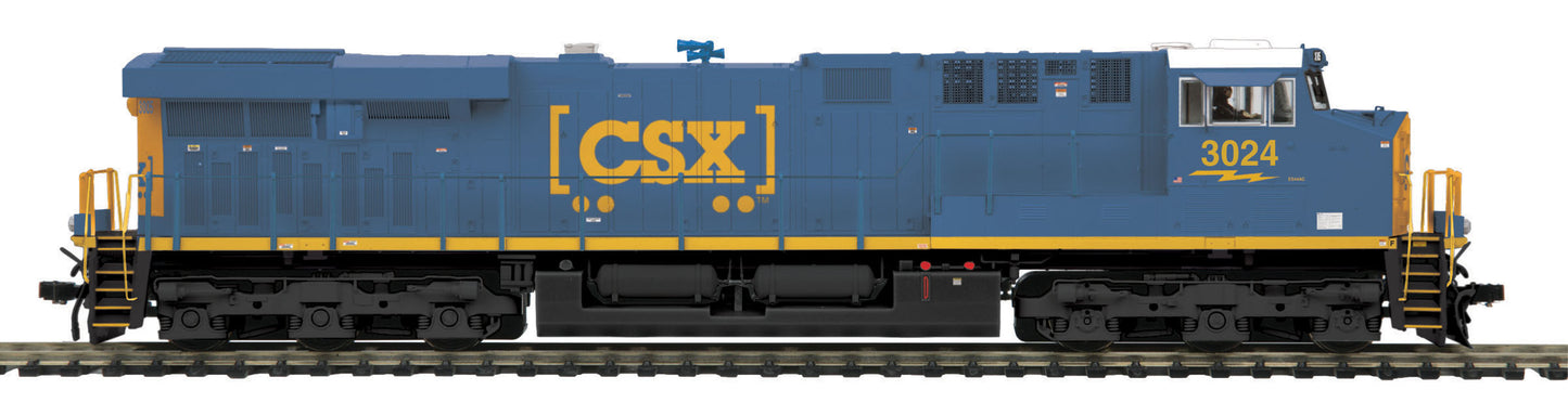 MTH 80-2314-1 HO CSX Transportation GE ES44AC w/Proto-Sound 3.0 & DCC #3024 NIB