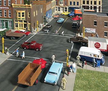 Walthers 933-3194 HO Asphalt Street System Building Kit