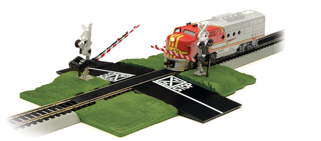 Bachmann 44579 HO E-Z Track System Dual Crossing Gate