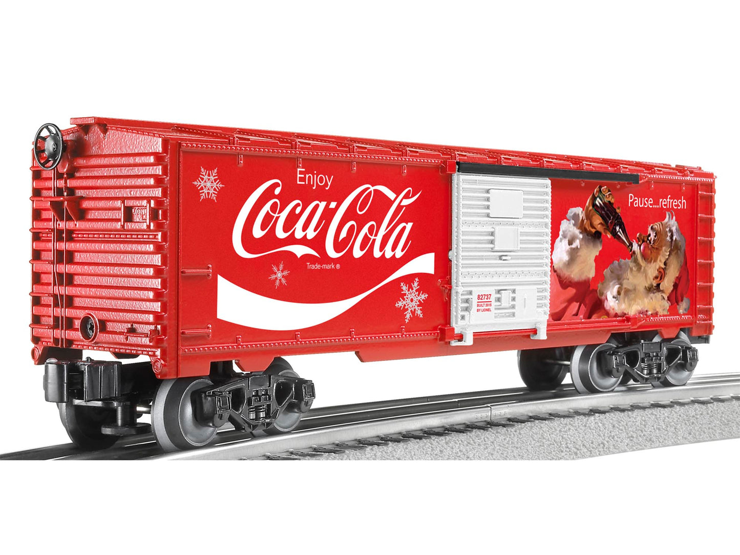 Lionel 6-82737 O Coca Cola Santa Car Boxcar NIB