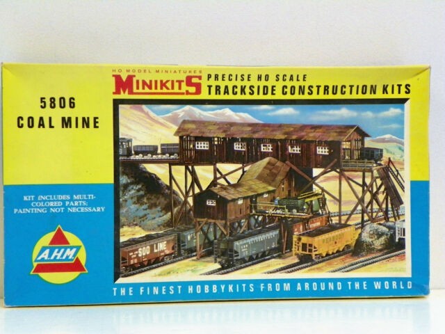 AHM 5806 HO Scale  Minikits Coal Mine Building Kit