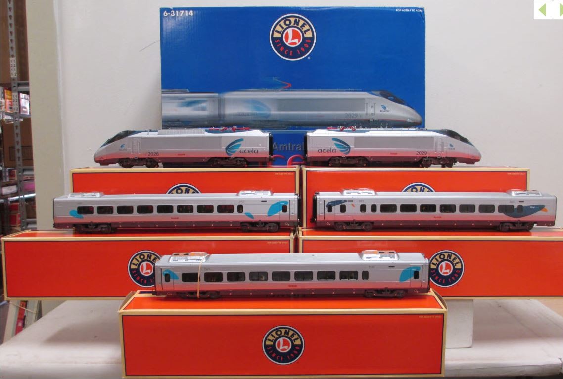 Amtrak o gauge train sets online