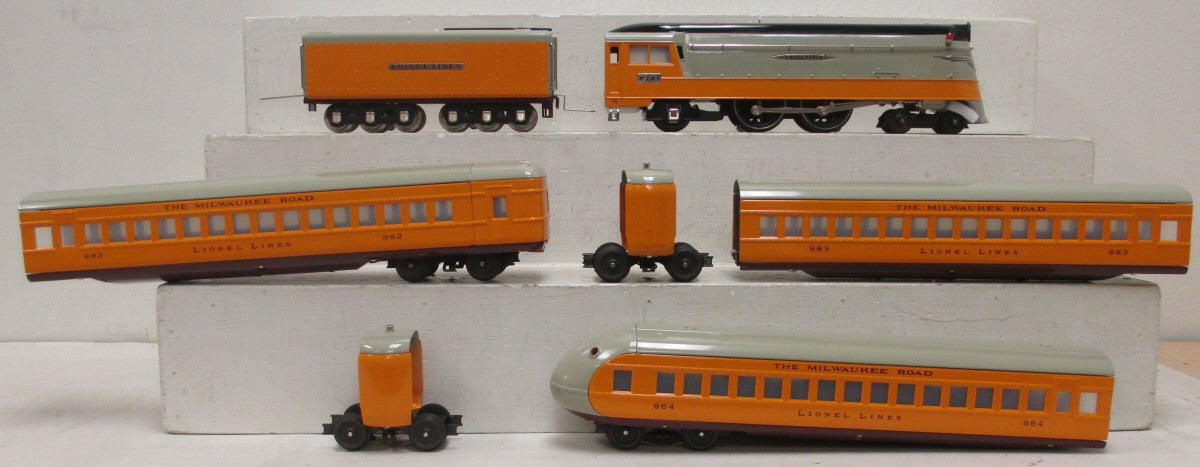 Lionel 6-51000 O Gauge Hiawatha Streamlined Steam Passenger Train Set NIB