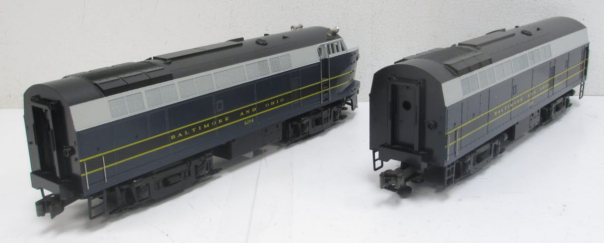 Weaver O B&O Baldwin Sharknose AB Diesel Locomotive Set # 4204 LN/Box