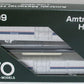 Kato 106-3509 N Scale Amtrak Phase IV Material Handling Car 2-Car Set