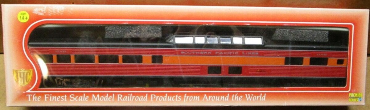 IHC 47397 HO Southern Pacific Sunbeam Corrugated Side Vista Dome Car #3600