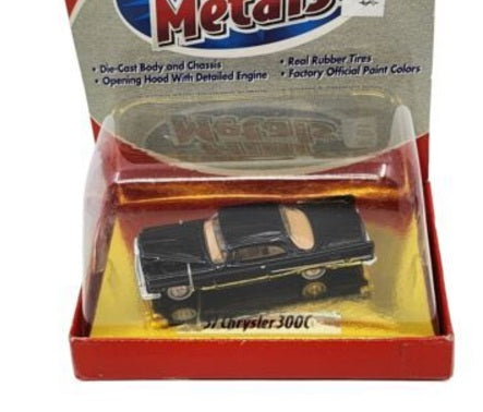 Classic Metal Works 30110 HO Mini Metals Black 1957 Chrysler 300C Car