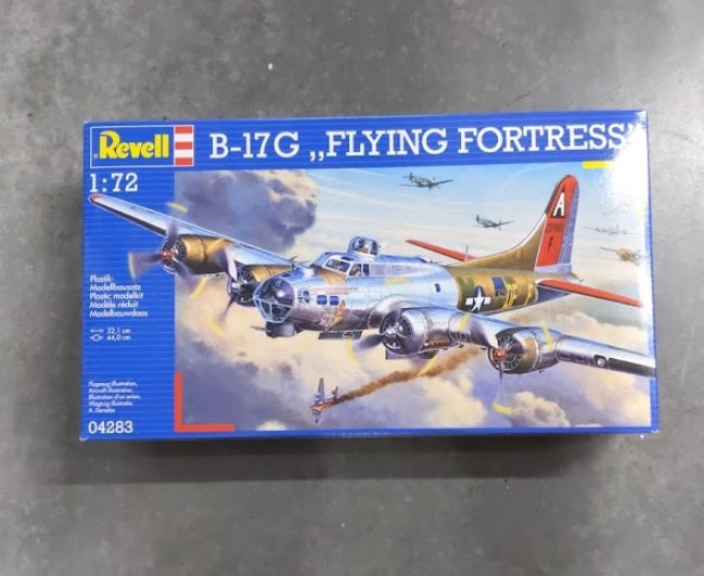 Revell Of Germany 04283 1:72 WWII B-17G Flying Fortress Military Plane ...