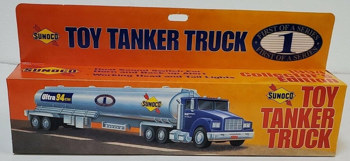 Sunoco 94 1:48 Ultra 94 Octaine Toy Tanker Truck 1994 Collector's Edition