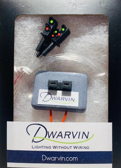 Dwarvin DVTSSS101 HO Turnout Signal Stall Motor Controller with 3 Dwarf Signals