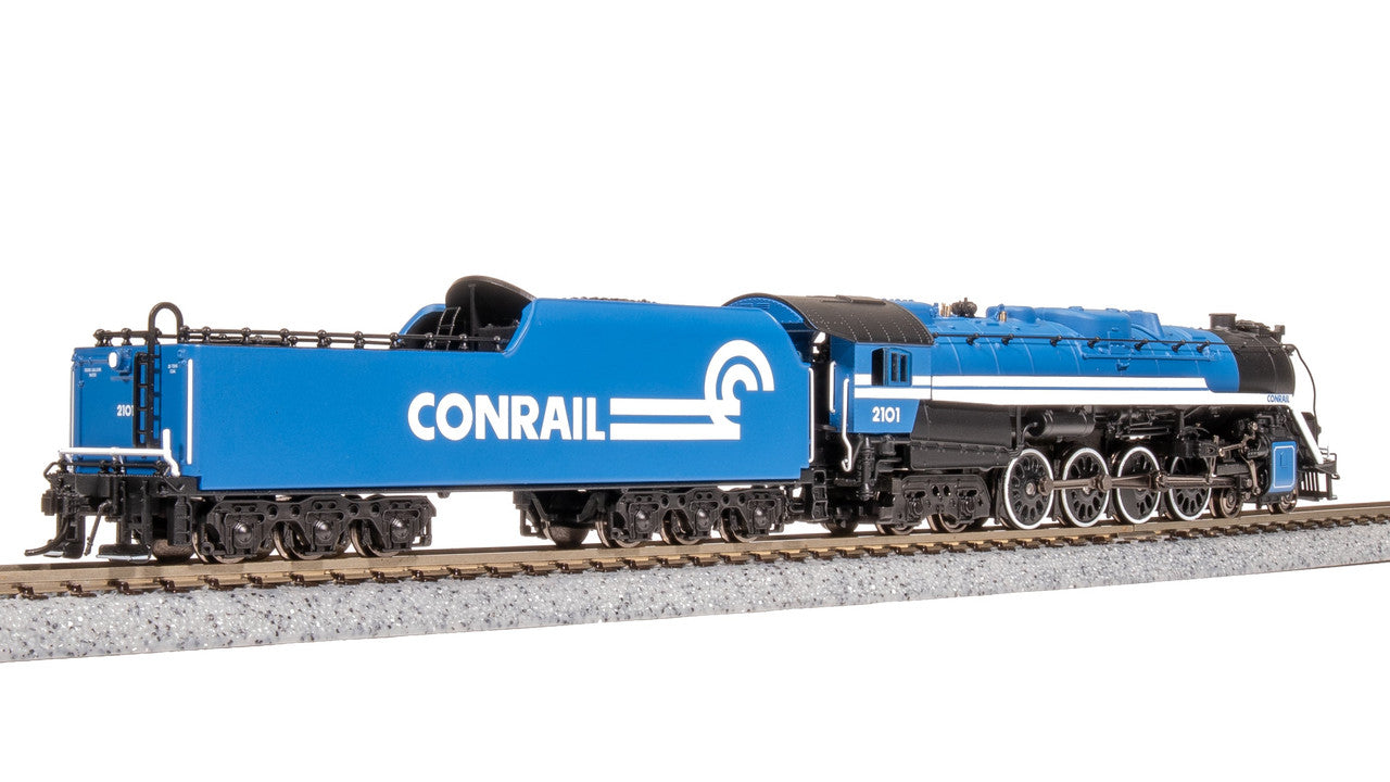 Broadway Limited 7412 N Conrail T1 4-8-4 Steam Loco - Sound/DC/DCC, Smoke #2101