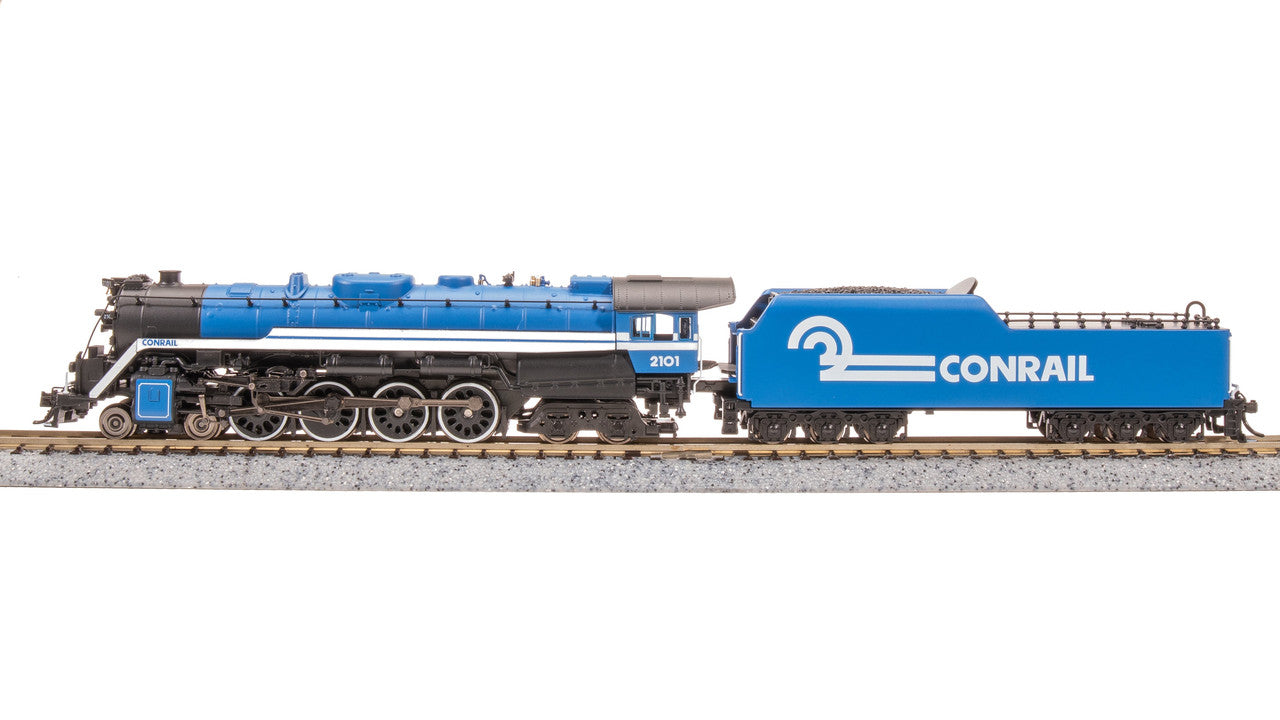 Broadway Limited 7412 N Conrail T1 4-8-4 Steam Loco - Sound/DC/DCC, Smoke #2101