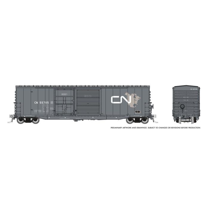 Rapido Trains 173005 HO CN NSC 5304 Plug & Sliding Door Boxcar #557115