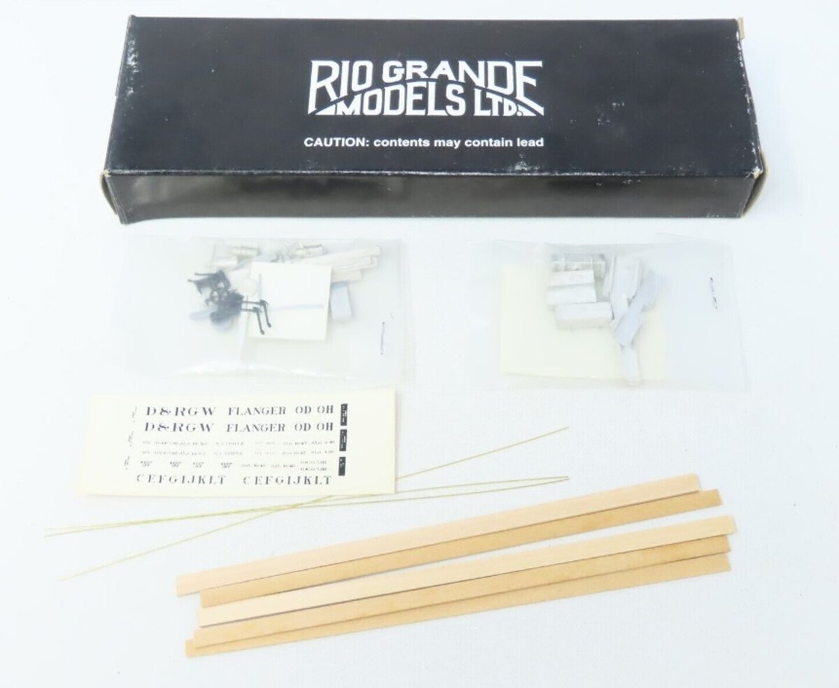 Rio Grande Models 3300 S Scale Sn3 Rio Grande Flanger Kit