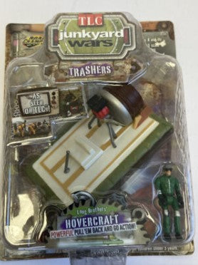 Road Champs 29100 1:43 TLC Junkyard Wars Long Brothers' Hovercraft w/Figure