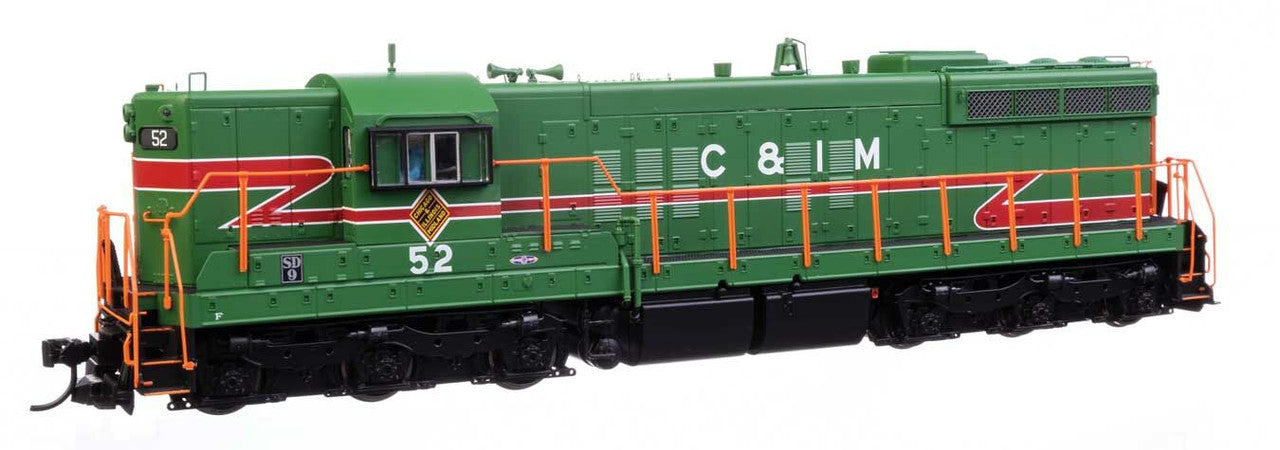 Walthers 920-41704 HO C&IM EMD SD9 Diesel Locomotive - Sound & DCC #52