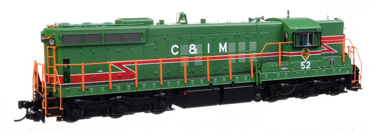 Walthers 920-41704 HO C&IM EMD SD9 Diesel Locomotive - Sound & DCC #52