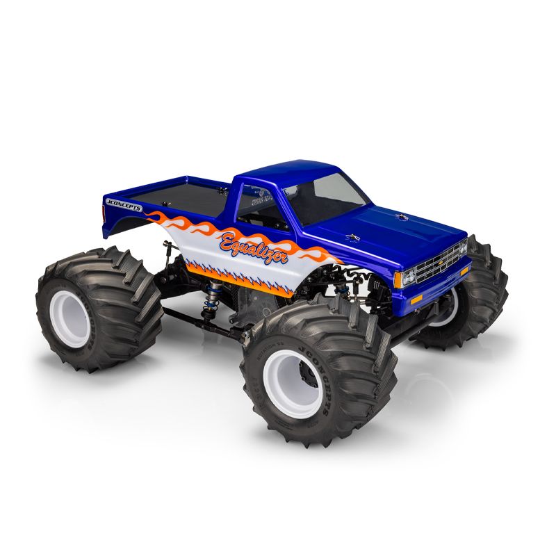 Jconcepts 0369 13.0” WB 1990 Chevy S10 Regular Cab 1:10 Clear Monster Truck Body